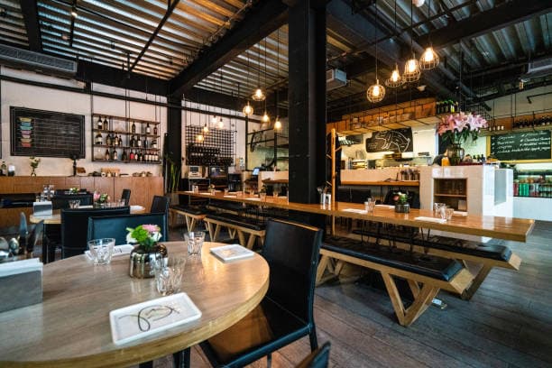 Cafe interior